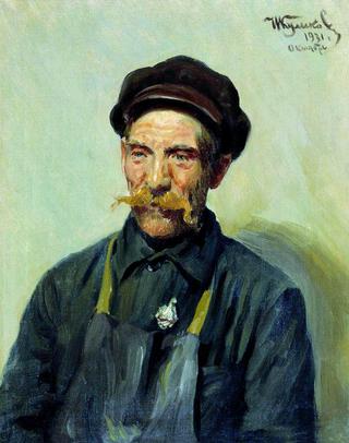 Portrait of Worker Sudakov