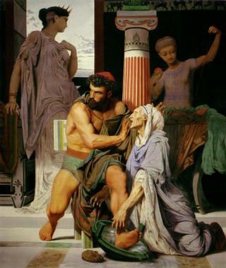 Ulysse reconnu par Euryclée
