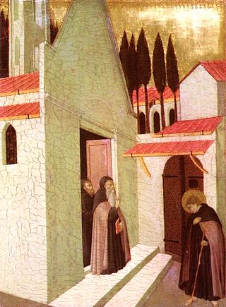 圣安东尼离开修道院