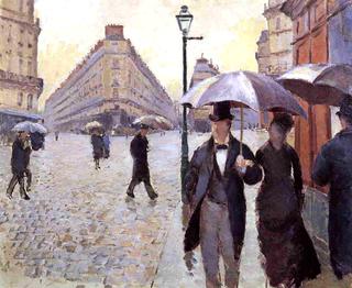 Paris Street: A Rainy Day (study)