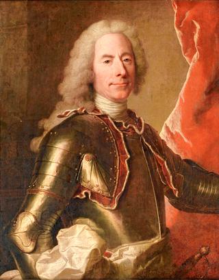 Portrait of a Man Wearing an Armor