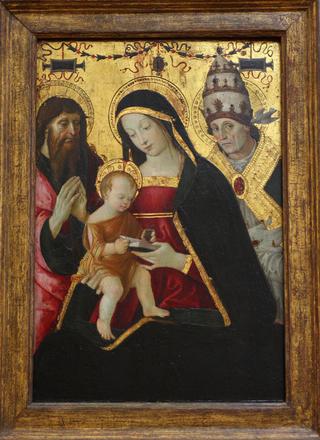 Virgin and Child with Saint Gregory and Saint Jerome