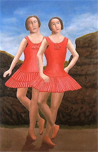 Two Dancers in Pink