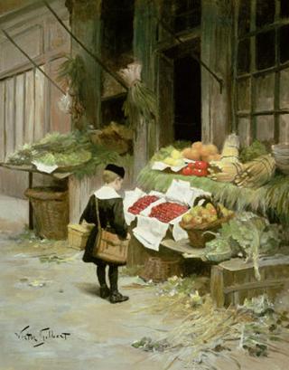 Little Boy at the Market