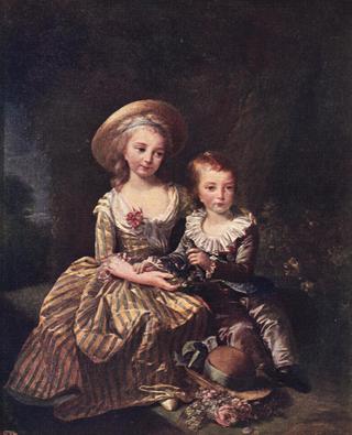 Madame Royale and the Dauphin Louis Joseph