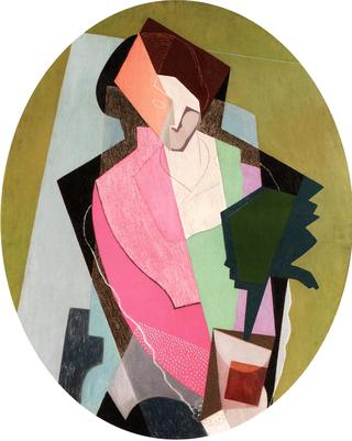 Woman with a Green Plant