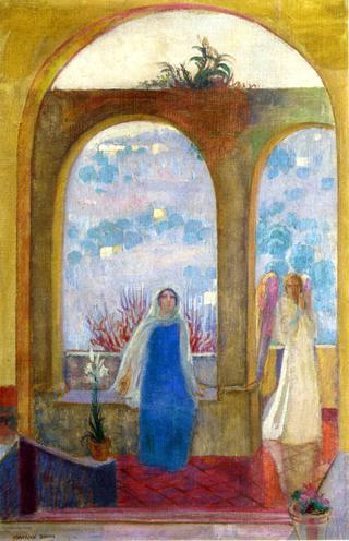 The Annunciation under the Arch with Lilies