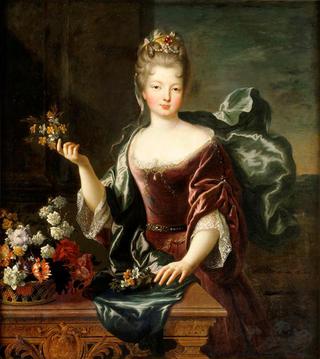 Portrait of Françoise Marie de Bourbon, Mademoiselle Blois, duchesse d'Orléans