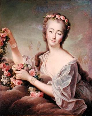 Portrait of the Countess du Barry as Flora