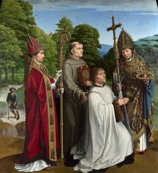 Canon Bernardin de' Salviati and Saints