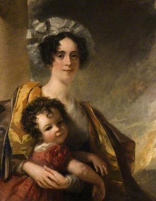 Mrs John Clerk Maxwell and Her Son, James