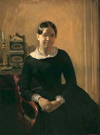 安娜·日丹诺维奇的肖像