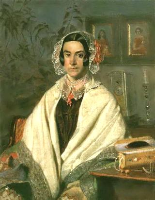 奥尔加·日丹诺维奇肖像