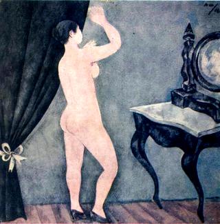 Nude at the Mirror