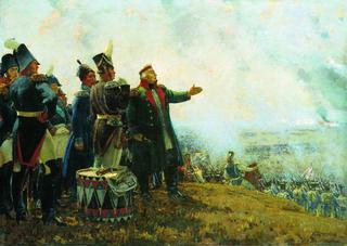 Kutuzov during the Battle of Borodino