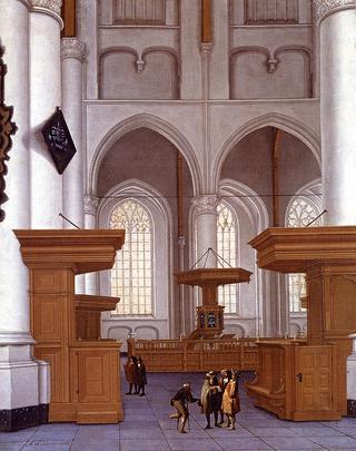 Interior Of The Laurenskerk, Rotterdam, View To The South