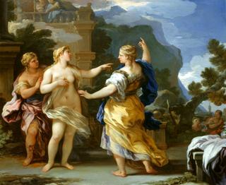 Venus Punishing Psyche with a Task