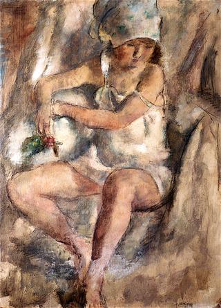 Girl in a Turban with Rose