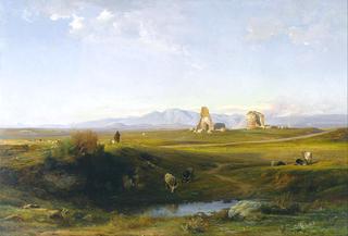 A View of the Roman Campagna at Lungezza, near Rome