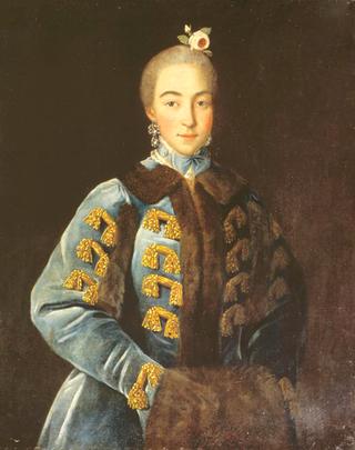 Portrait of the Countess Anna Petrovna Sheremeteva (1744-1768)