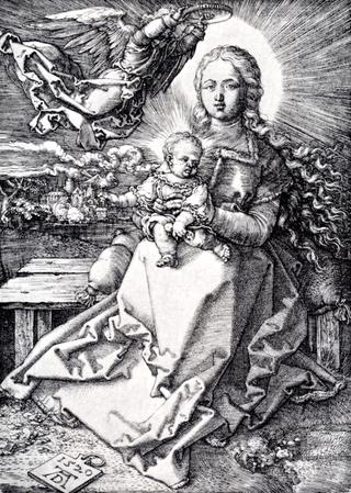 Madonna Crowned By An Angel