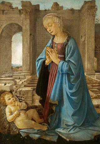 The Madonna Adoring the Christ Child (The Ruskin Madonna)
