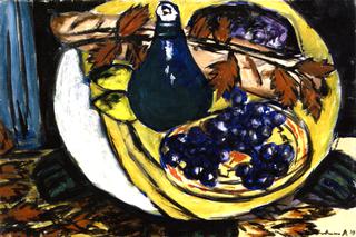 Autumn Still Life with Grapes