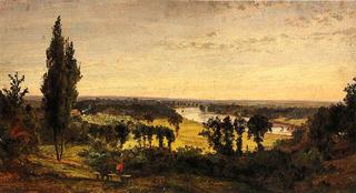 Richmond Hill and the Thames, London