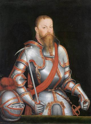 Portrait of Prince Elector Moritz of Saxony