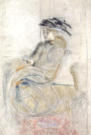 Young Woman in a Rocking-Chair