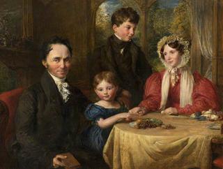 威廉·阿尔宾·加勒特和他的家人