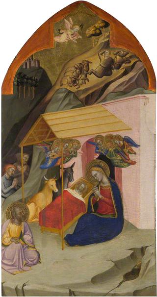 San Pier Maggiore Altarpiece: The Nativity and Annunciation to the Shepherds