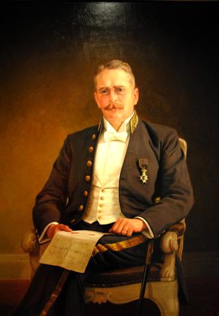 Portrait of District Judge Erik Gustaf Hjalmar Peterson