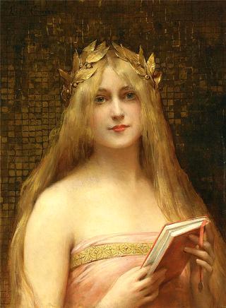 Girl with a Golden Wreath