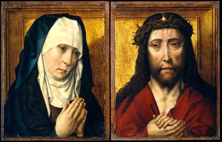 The Mourning Virgin and the Man of Sorrows