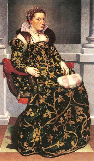 Portrait of Isotta Brembati
