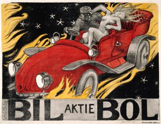 比尔·博尔，一家汽车零售商的海报