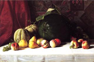 Still Life with Melons, Pears and Apples