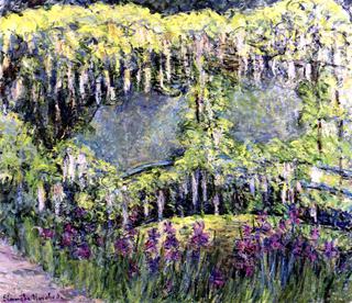 The Japanese Bridge in Monet's Garden