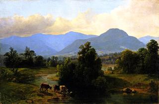 View of the Shandaken Mountains, New York