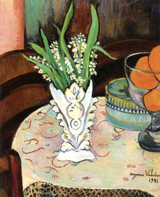 Bouquet of Lilly of the Valley in a Vase
