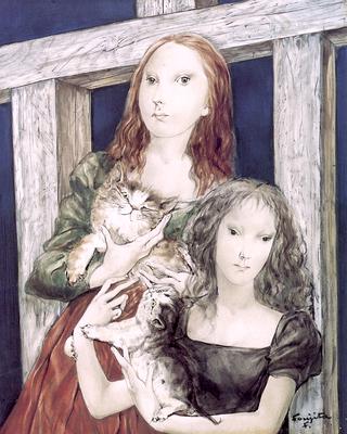 Girls with Cats