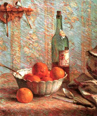 Still Life with Bowl and Fruit