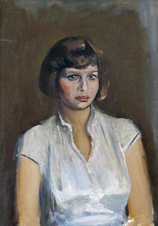 Portrait of a Girl in a White Blouse