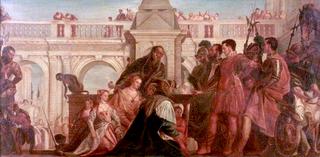The Family of Darius before Alexander the Great (after Paolo Veronese)