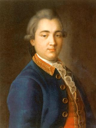 身着骑兵制服的鲍里斯·弗拉基米罗维奇·谢列梅捷夫肖像