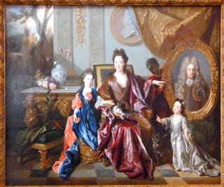 Marquise de Noailles with her Children