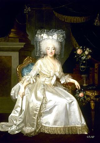 Portrait de Marie-Joséphine-Louise de Savoie, comtesse de Provence