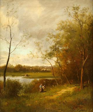 Summer Landscape with River