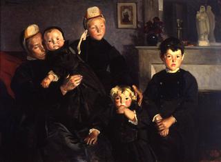 Family in Mourning